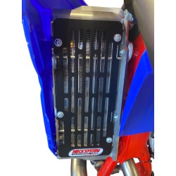 PROTECTIONS DE RADIATEURS BETA INOX + GRILLE ALU LAQUE NOIR 2 Tps + 4 Tps 2024 - 2026