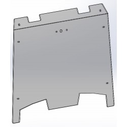 VITRE DE REMPLACEMENT POLYCARBONATE POLARIS RZR XP TURBO 2019-2023