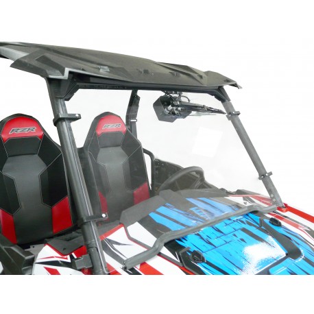 PARE BRISE POLARIS POLYCARBONATE ESSUYAGE 175° RZR 900 S/ 900 COMPACT/ 1000 S / 1000 XP Turbo 2015-2022