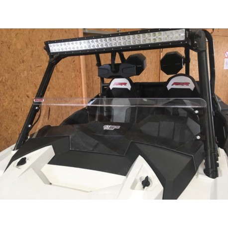 DEMI PARE BRISE POLARIS POLYCARBONATE RZR 1000 XP TURBO 2019-2023 / 1000 S TRAIL 2021-2026