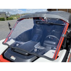 PARE BRISE SEGWAY POLYCARBONATE ESSUYAGE 175° VILLAIN1000 SX10X 2022-2023