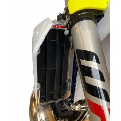 PROTECTIONS DE RADIATEURS ALUMINIUM + OUIES PLASTIQUE & DEMONTAGE RAPIDE - KTM / HUSQVARNA / GASGAS (2018-2027)